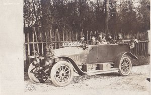 Авто-тема. ПМВ. 1916 - 1917 гг. 3 фото.