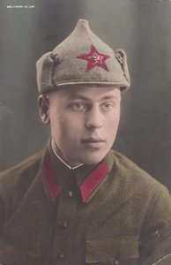 Управление Коменданта Московского Кремля. Раскрашенное фото.