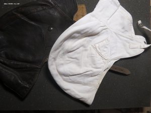 шлем кожаный