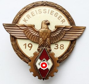 Знак Победителя в районном (KREIS) профсоревновании1938