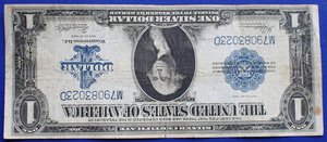 1  доллар США 1923 г. Большого размера (One Silver Dollar )