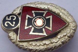 Знак NSRKB и DRKB в серебре + медаль «За зимнюю кампанию»