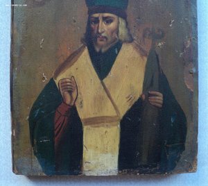 Святитель Иоасаф Белгородский. 17.6 х 21.9 см.