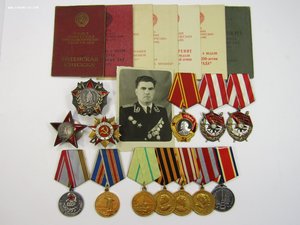 КБФ Комплект Защитника Ленинграда с редким именным альбомом