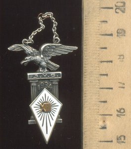 Знак об окончании прибалтийского учебного заведения, 1934г