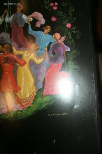 Книга альбом Гагарин художники Палеха 1981 г Молодая Гвардия