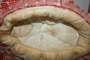 Кукла баба на чайник ткань СССР винтаж большая