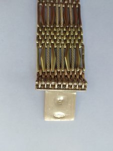 Браслет двухцветный 583пр