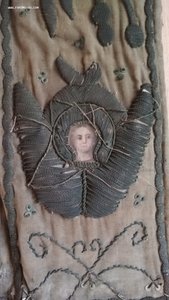 Хоругвь с изображением двух святых