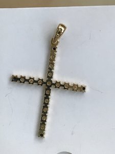 Другой новый не ношенный женский крестик с бриллиантами