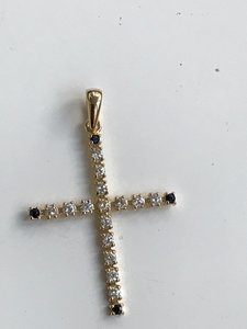 Другой новый не ношенный женский крестик с бриллиантами