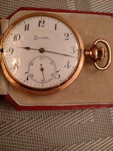 Карманные часы Zenith 56пр