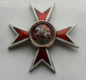 Знак Чугуевское воен-е училище,сер.золото, "Э.Кортманъ"