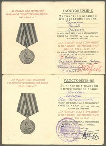 За Победу над Германией 30 шт.