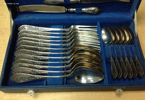 Набор 24 предмета в коробке Мельхиор