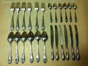 Набор 24 предмета в коробке Мельхиор