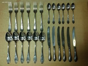 Набор 24 предмета в коробке Мельхиор