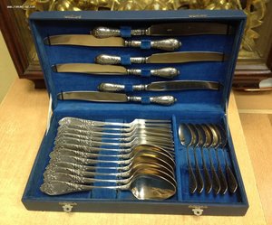 Набор 24 предмета в коробке Мельхиор