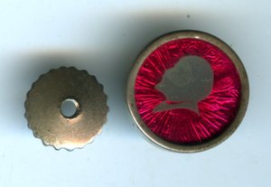 Знак Ленин. Винт. Клеймо Артель Ленинград. 1940-е гг. СССР
