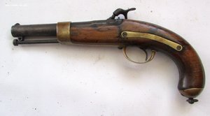 Пистолет капсюльный. Ижевск. 1859 год
