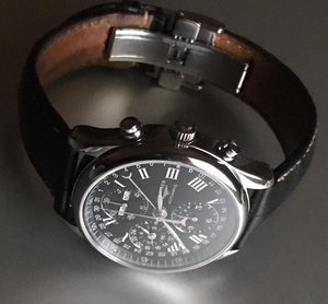 LONGINES Master Black Dial Chronograph