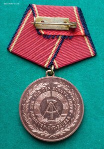 ГДР Медаль "За безупречную службу"