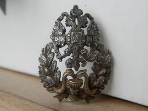 Знак "Военный врач". Фрачник. РИА. СЕРЕБРО 84 родной сбор