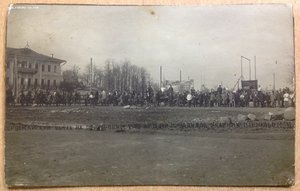 Фото-панорама Первомайский выезд Артели 1931 г.Тейково