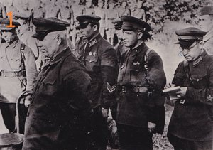 Член Военного Совета Н.С.Хрущов на фронте.