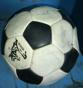 Футбольный мяч СССР подписной: Яшин, Лобановский ...