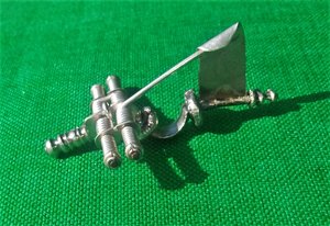 Фибула 2-4 внэ , серебро