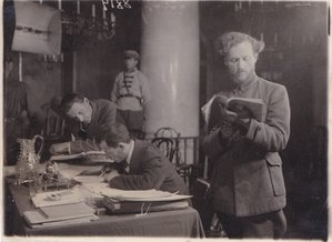 Процесс правых эссеров. Зачитывание обвинения. М. 1922 г.