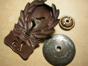 Нагрудный знак рядового состава милиции (1920-е годы)