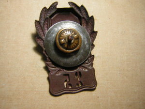 Нагрудный знак рядового состава милиции (1920-е годы)