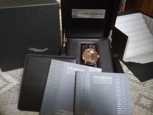 PANERAI RADIOMIR 3 DAYS GMT ORO ROSSO PAM00421