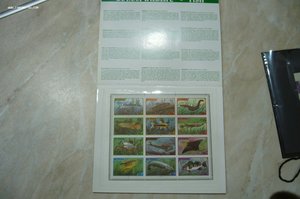 Гайана рыбы 1980 блистер