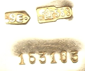 Корпус с браслетом  585 - 583 пробы