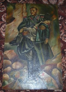 Картина "Военный".