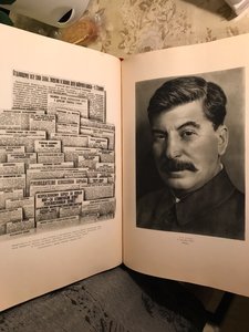Сталин-юбилейное издание к 70-летию вождя, 1949г-редкая книг
