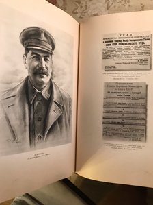 Сталин-юбилейное издание к 70-летию вождя, 1949г-редкая книг