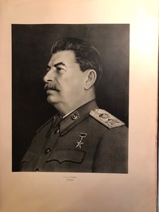 Сталин-юбилейное издание к 70-летию вождя, 1949г-редкая книг