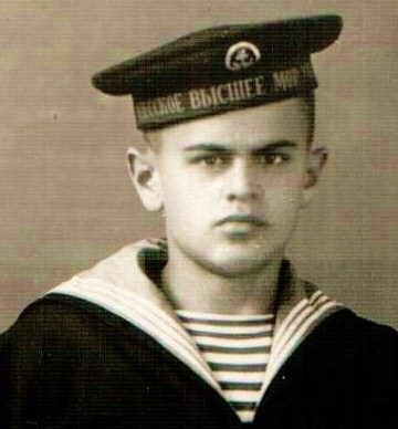 1954 г. Курсант ВМУ Одесса