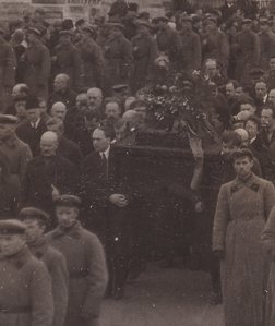 Похороны Владимирова. 1925 год. Лица.Униформа.