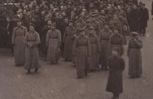 Похороны Владимирова. 1925 год. Лица.Униформа.