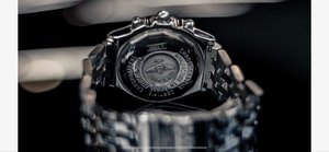 Часы Breitling с бриллиантами стальной браслет