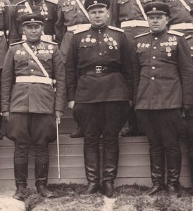 Курсы начальников штабов. Парадная форма. Шашки.