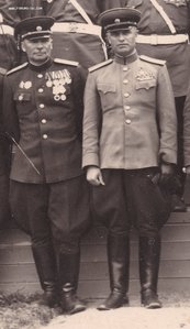 Курсы начальников штабов. Парадная форма. Шашки.