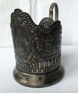 Подстаканник Орден Победы. Кольчугино. Коллекционный.