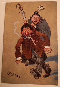 Иудаика. Борьба с пьянством. Карикатура