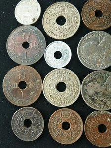 Монеты - Французский Индокитай +Вьетнам = 58 шт.